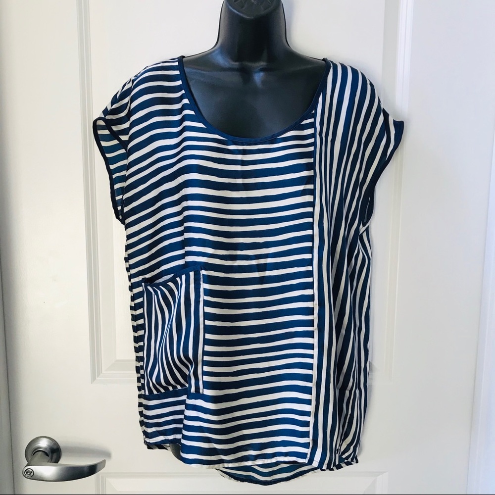 Zara Basics Striped Top
